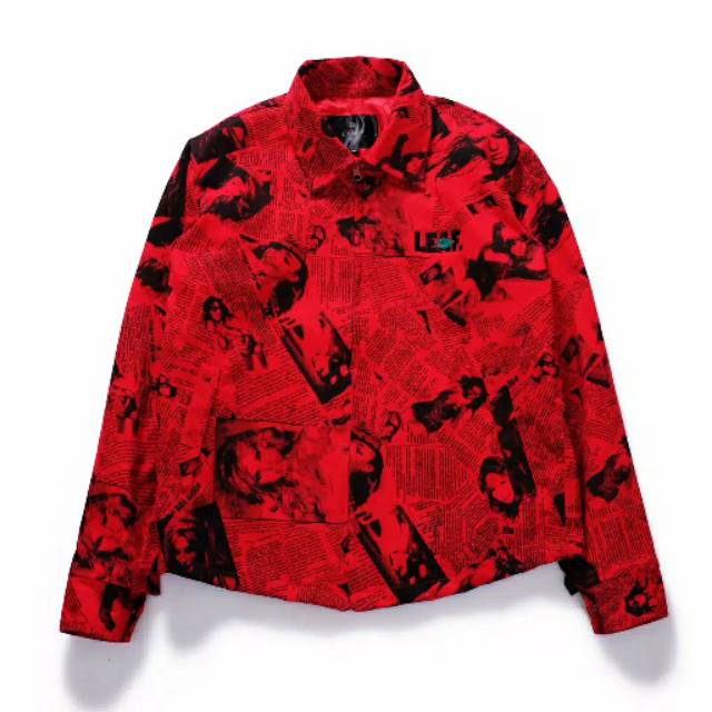 LEAF Jacket Work Laddies Patern Red