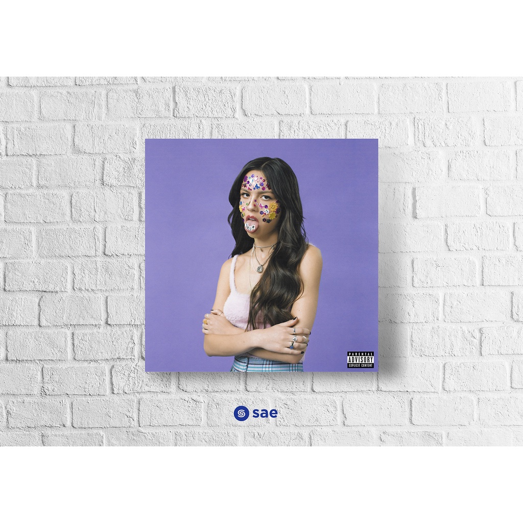Music Board Album Cover Olivia Rodrigo - Sour