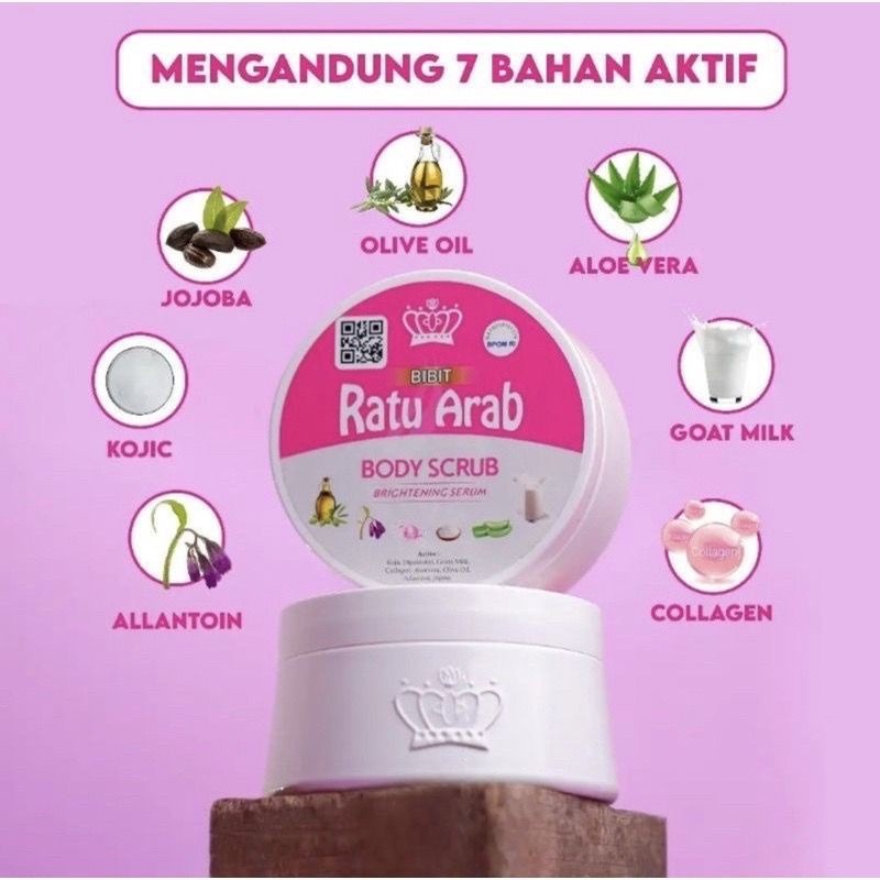 SCRUB RATU ARAB/LULUR RATU ARAB