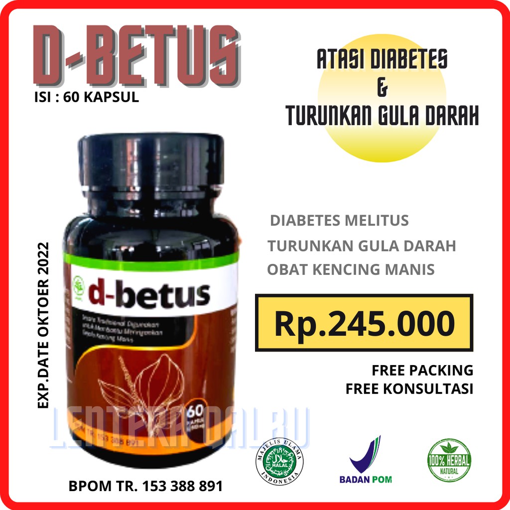 

Obat Herbal Khusus Diabetes Sakit Gula Darah Tinggi Kencing Manis Basah dan Kering BPOM