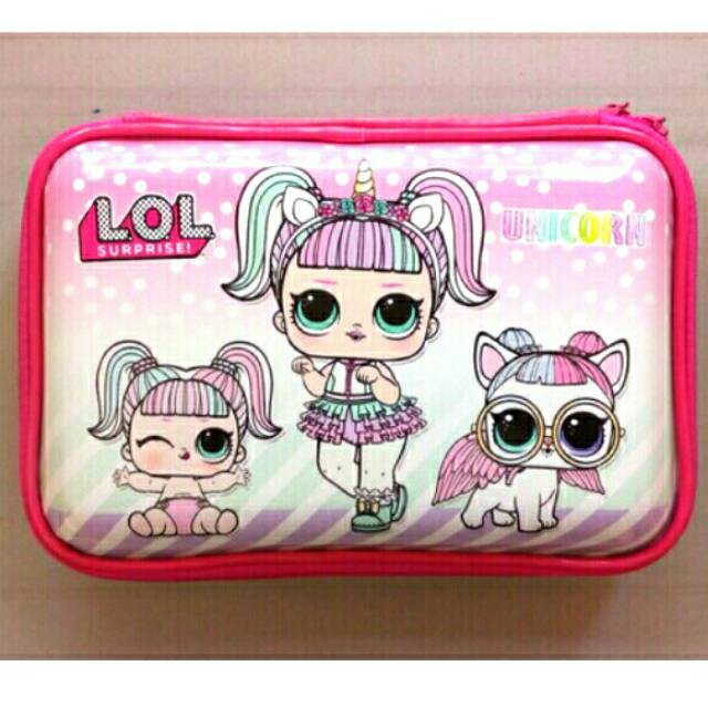

Lol hpo/pencil case/tempat pensil/model smiggle