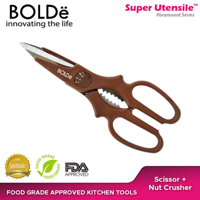 Gunting 2 In 1 BOLDe Super Utensil Paramount Scissor 2 In 1 - Gunting Dapur