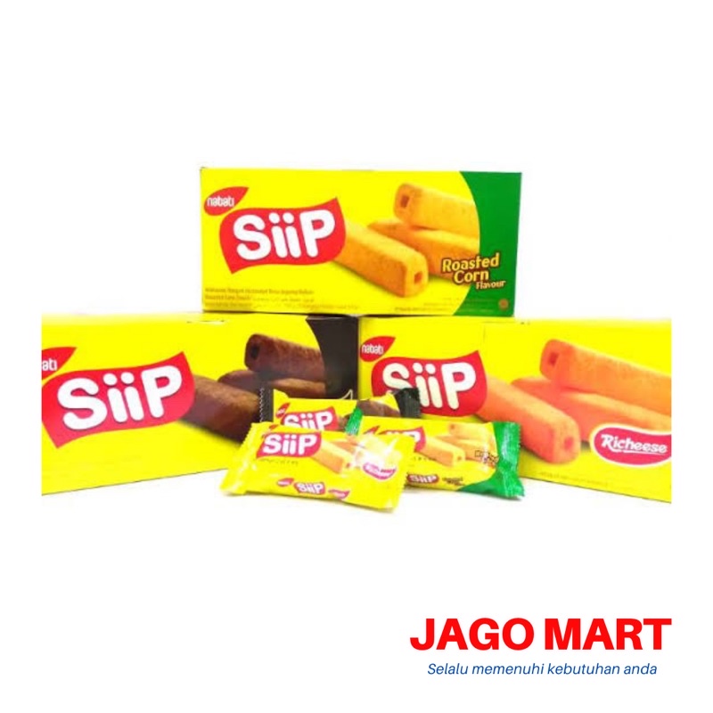 Jual NABATI SIIP BOX RICHEESE/RICHOCO/ROASTED CORN (ISI 20x5gr ...