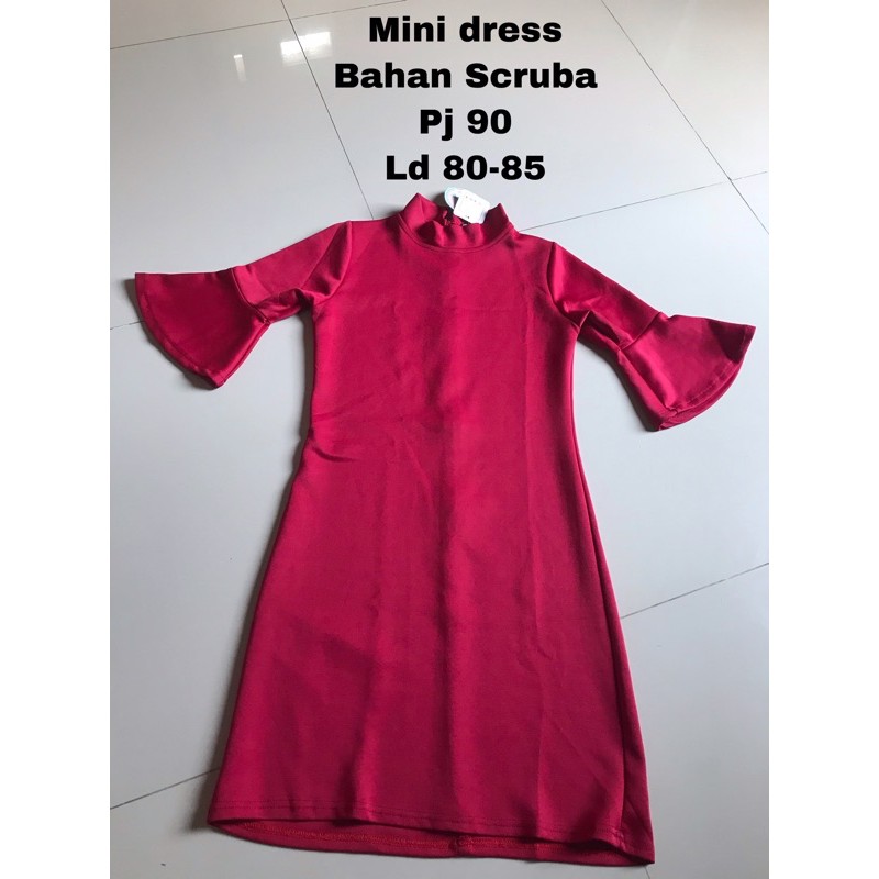 Mini dress Scuba