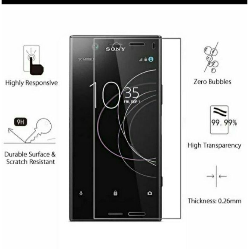 Tempered Glass Sony Xperia Z1,Z2,Z3,Z4,Z5,XC,XP,XZ Compact Docomo