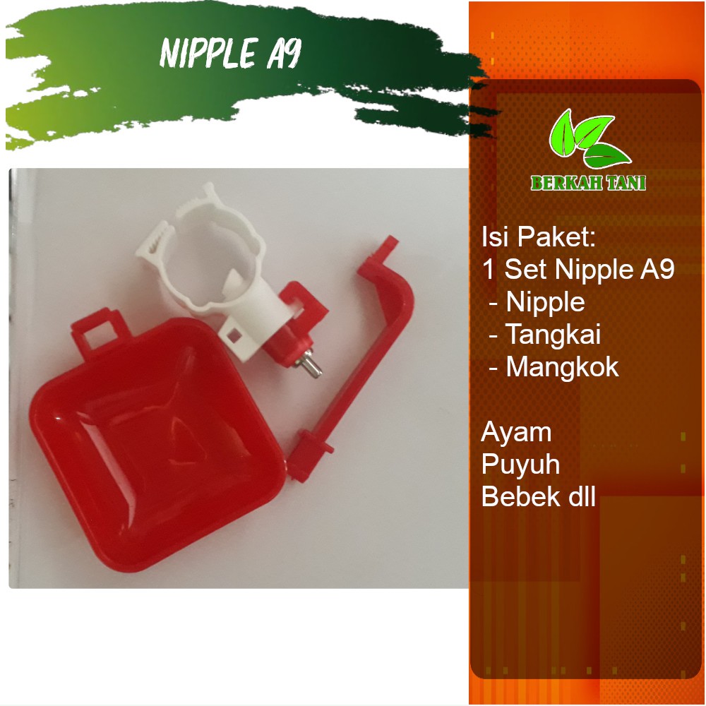 Nipel A9 nipple A9 nippel A9 ayam petelur broiler puyuh A9