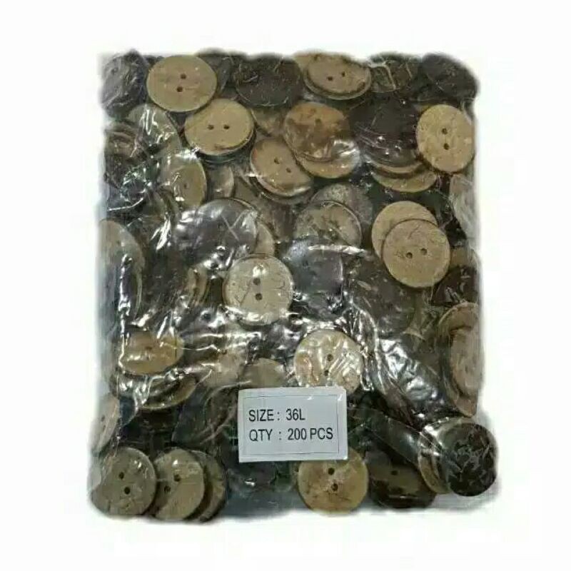 Isi 200 pcs - Diameter 23 mm Kancing Batok 23 mm