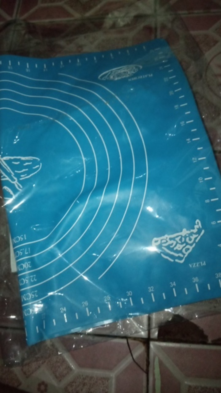 Cod Alas Adonan Kue Silikon Medium M932 Mat Alas Adonan Kue