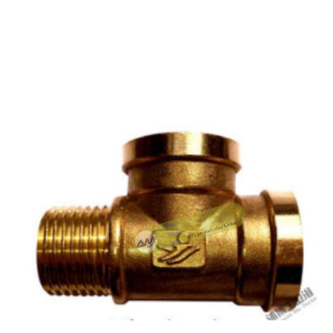Tee T copper Shower Pipa Fitting Drat luar dalam dalam 1/2" inch TERJANGKAU