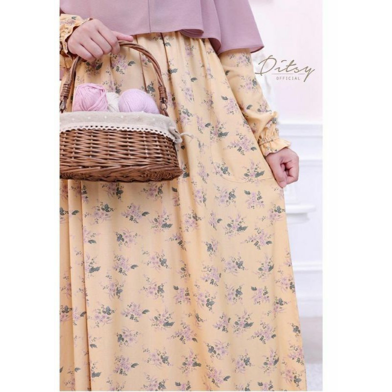 Ditsy Juni Nualla Yellow M