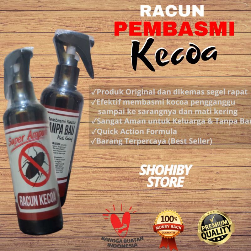 PEMBASMI KECOA AMPUH - ANTI KECOA BOTOL 250ML