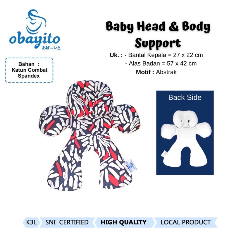 SALE Obayito Alas stroller Baby head &amp; Body Support