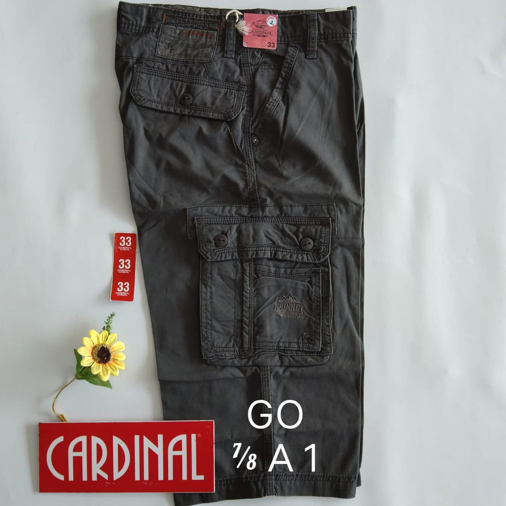 gof 33-KPL CARDINAL KEMPOL CASUAL Celana Pendek Cowok Celana Kempol Fashion Pria Brand Kekinian