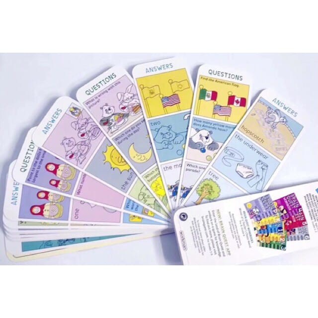 Brain Quest Card/Question Answer Card/Kartu Question and Answer/Activity Book/Mainan Edukasi