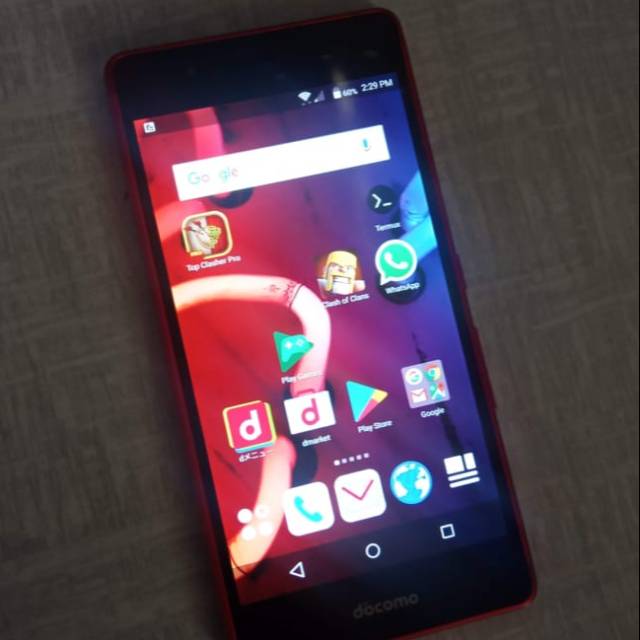 Hp Docomo fujitsu f-05j