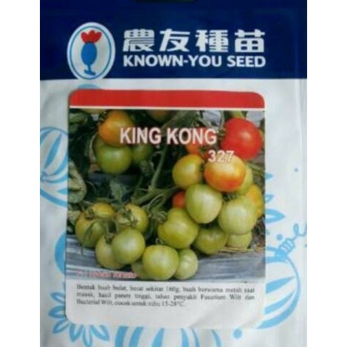 TOMAT KING KONG 20GRAM PACK BESAR benih biji tomat kingkong hibrida tomato f1 unggul known you seed