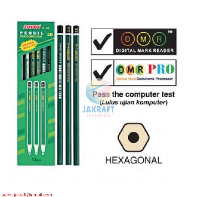 

Pensil Tulis Komputer Ujian Negara Test Scoring Joyko 2B P-88 Super BOOM SALE