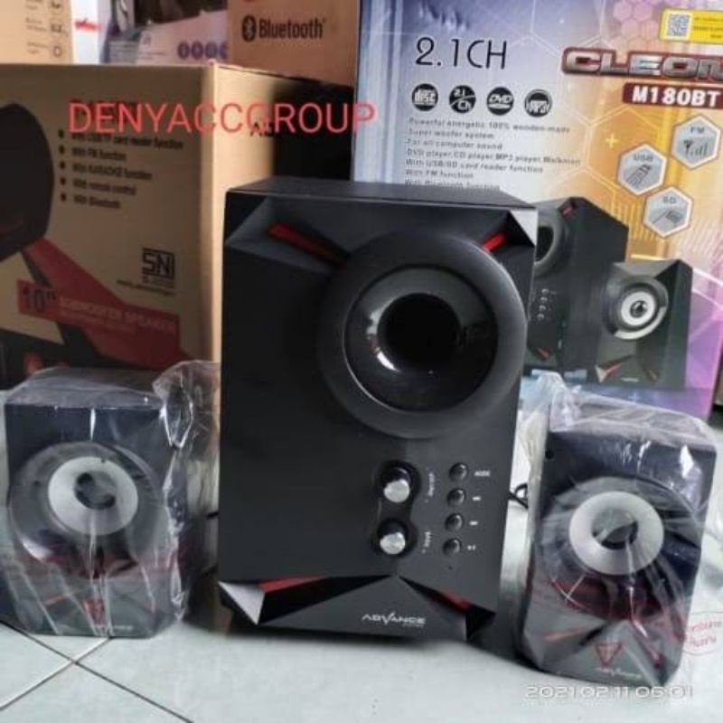 SPEAKER AKTIF BLUETOOTH ADVANCE M-180 BT CLEON, SALON MUSIK,