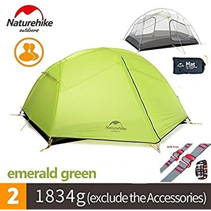 Tenda Camping Naturehike Paro 2 Orang NH17T006-L Ultra Light 3 Musim