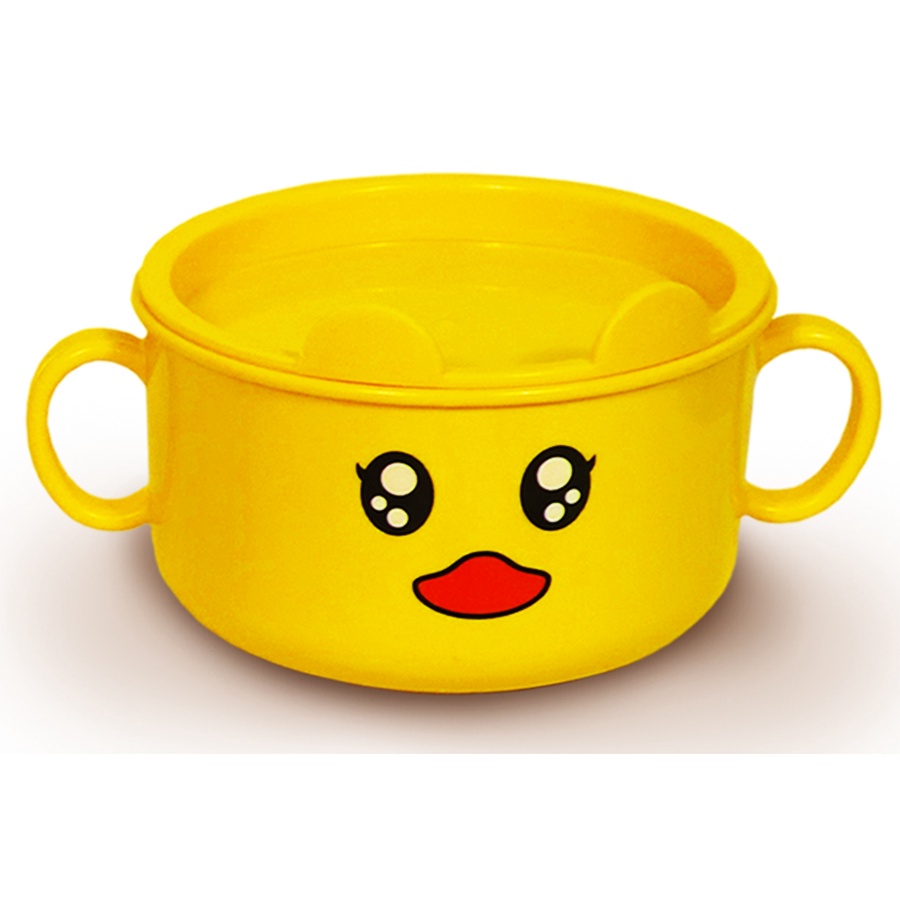 Baby Safe Dining Bowl Duck dan Dining Cup Duck FSD03 dan FSD04/ Mangkuk Tempat Makan Bayi Dan Gelas Minum