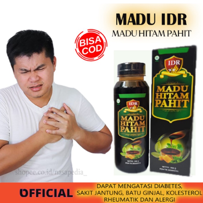 IDR Madu Hitam Pahit Manggis Sirsak