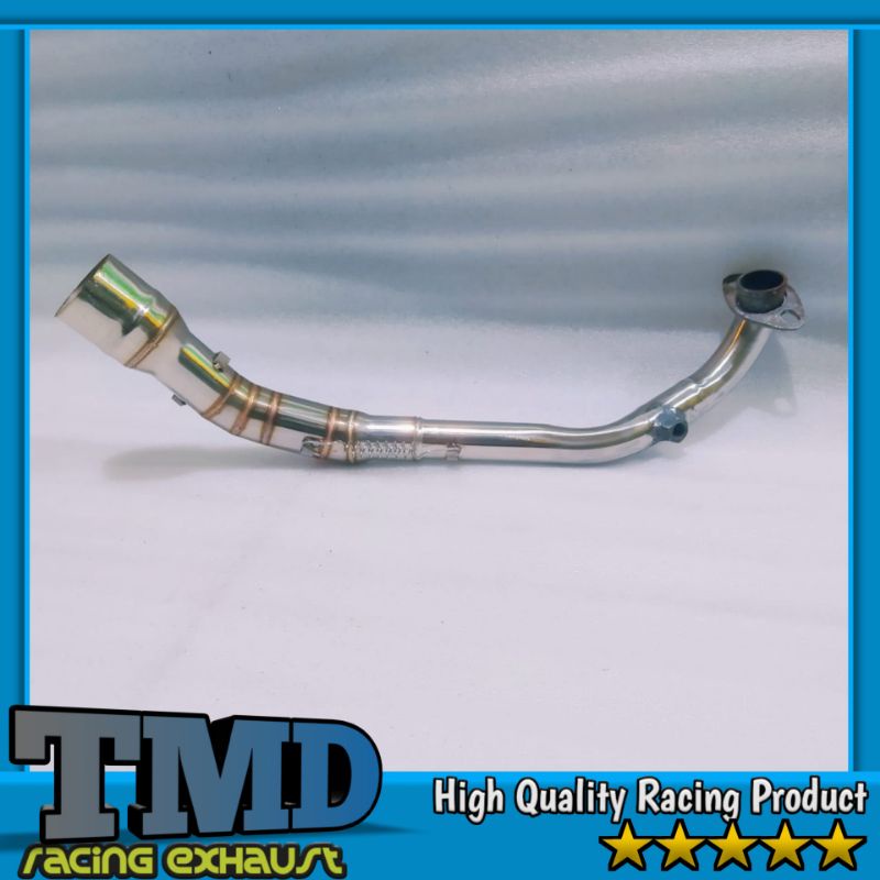 Pippa header leher knalpot PCX 160 New full stainles