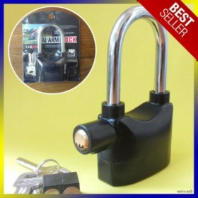 Jual GEMBOK ALARM PANJANG  ALARAM  KUNCI ANTI MALING  GEMBOK MOTOR  GEMBOK PAGAR  GEMBOK Murah