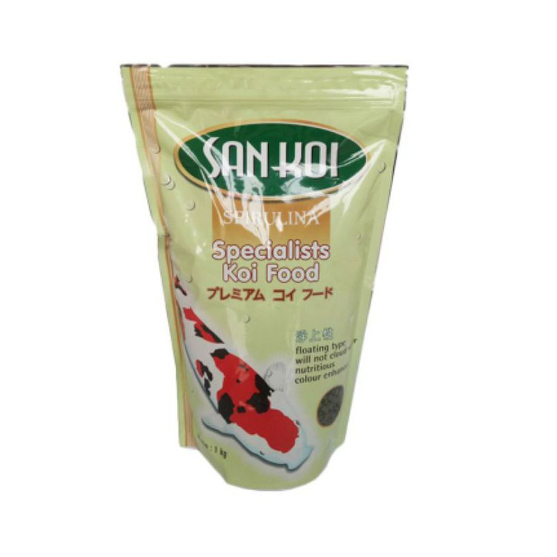 sankoi spirulina pelet makanan ikan 1kg
