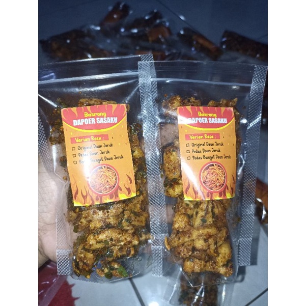 

Basreng daun jeruk berat 40gram
