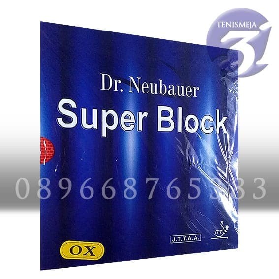 Dr. Neubauer SUPERBLOCK bintik tahan paling pelan - Merah