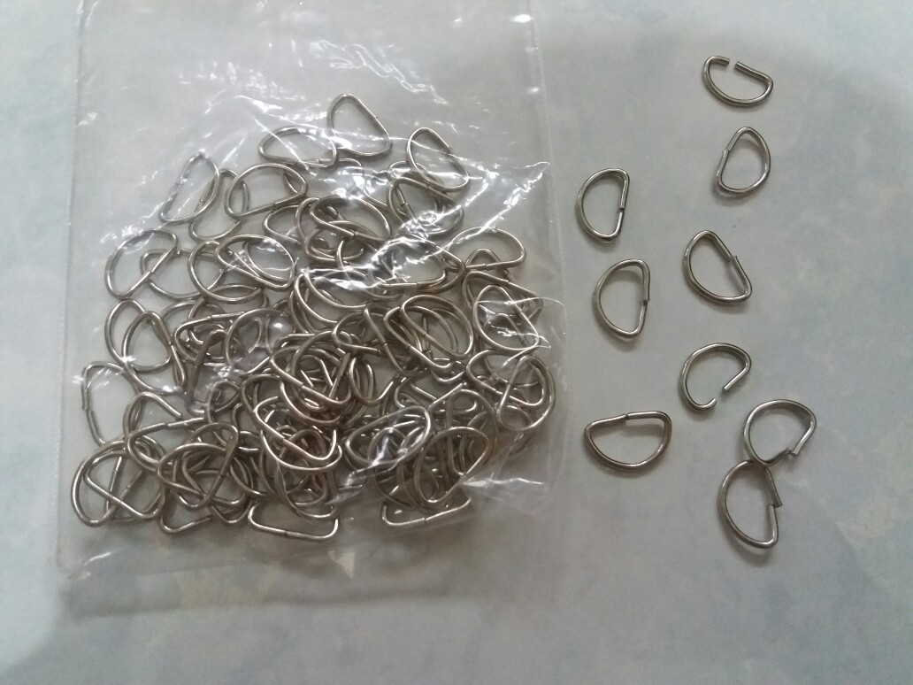 Ring D 1.5 Cm Nikel Isi 100