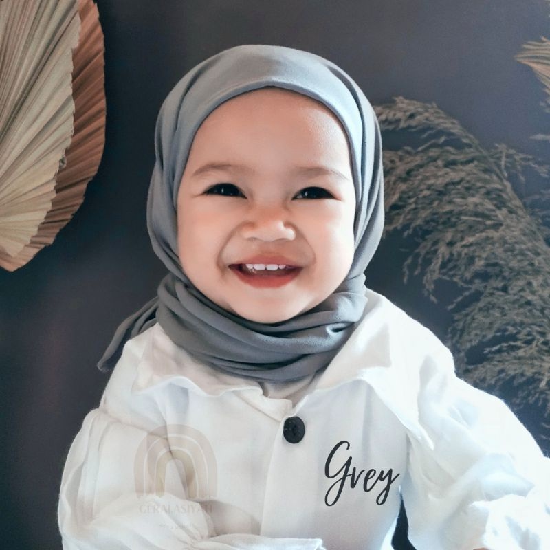 (TERLARIS) Jilbab Pastan Anak CAMILA / Pashmina instan bayi Usia 0 - 3 tahun | Hijab tk baby perempuan newborn lucu 6 sampai 1 thn | kerudung sekolah lembut sd instant  terbaru 2 – 12 bln premium |ErnaShop_ID