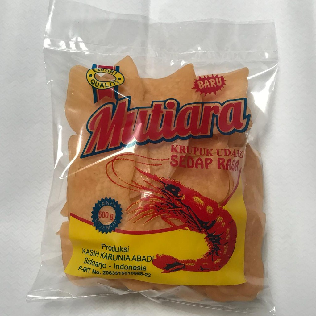 

Kerupuk Mutiara Udang