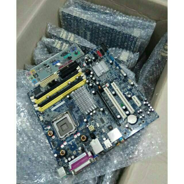 Paket mobo G31 plus proci e5400