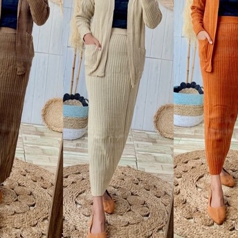 [ BEST SELLER ] ROK RAJUT SPAN / ROK RAJUT PREMIUM / ROK PANJANG TERMURAH  / MAXI SKIRT/ ROK SPAN KNITTED / ROK  RAJUT-cream