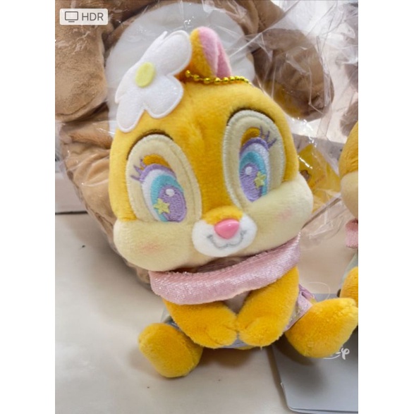 BONEKA BAG CHARM CLARICE. DISNEY ORIGINAL JAPAN.
