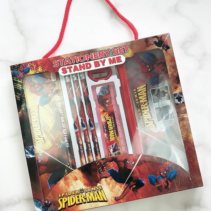 

Paket Ujian - Paket Alat Tulis - Paket Puzzle Anak Stationary Set Spiderman Produk Terbaik
