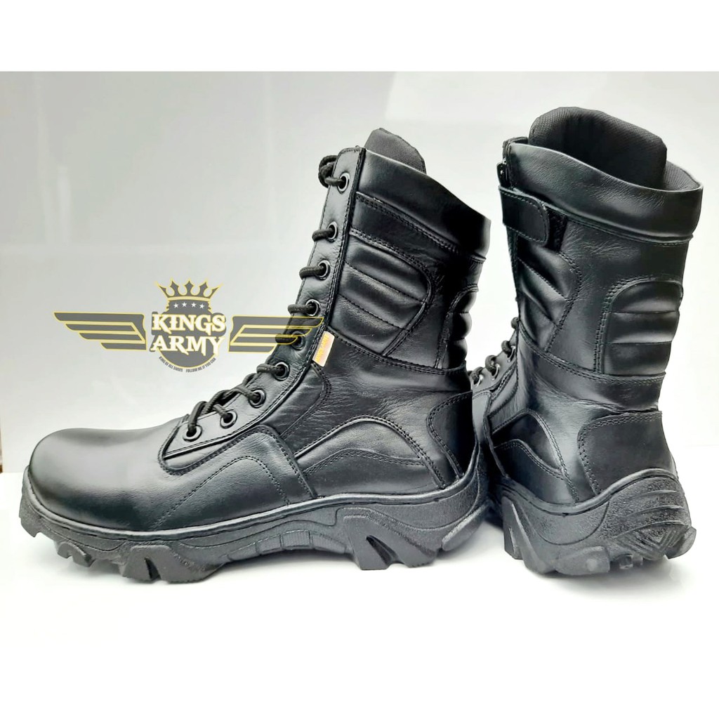 Sepatu PDL Kulit Asli Sapi Merk Kings Army Type KA-05