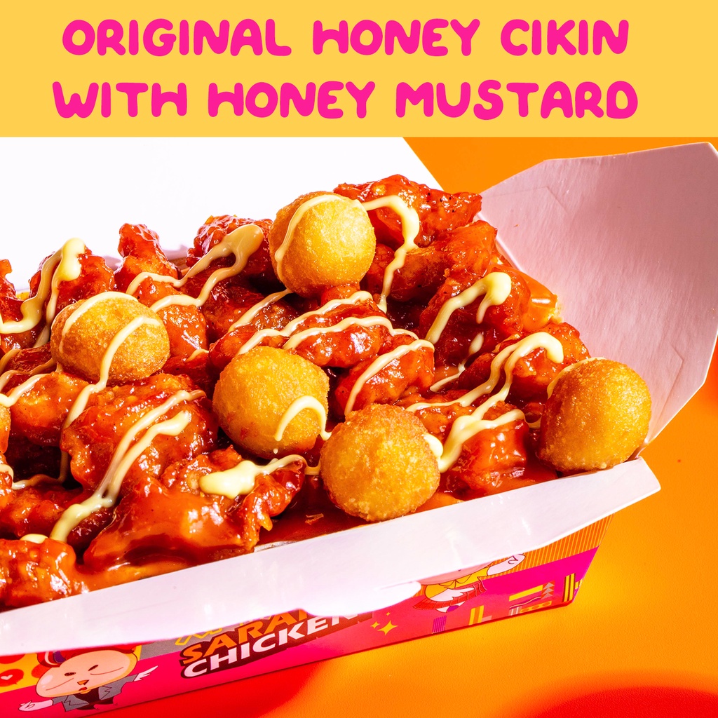 

SARANG KOREAN CHICKEN AYAM GORENG KOREA - SIZE PARTY / BESAR