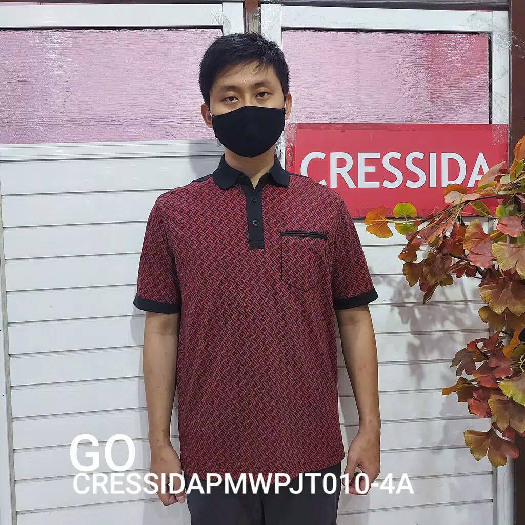 BB Polo Shirt CRESSIDA Original PMWPJT010 4A kaos pria