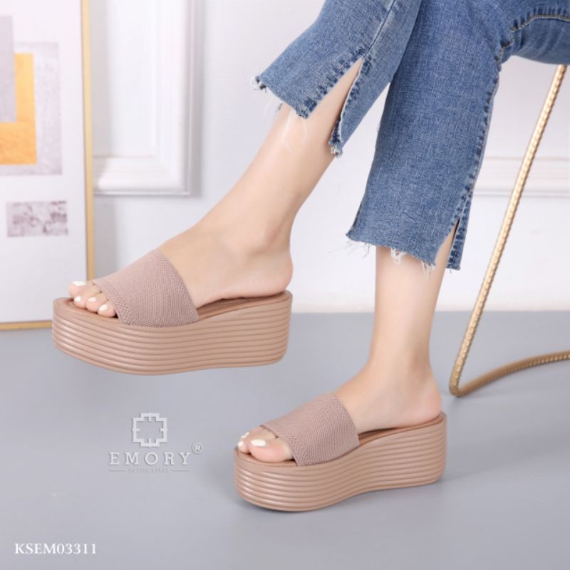 Sandal wanita sandal EMORY ORI ARINKA KSEMO3311 wedges