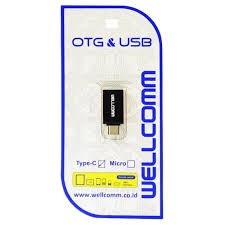 Sambungan OTG Type C USB Wellcomm