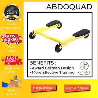 ABDOQUAD AB Roller Abdominal Trainer Newest Fitness ABS Wheel Six Pack