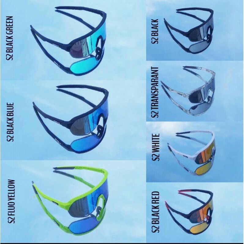 kacamata sepeda kacamata gowes sunglasses S2 pria wanita