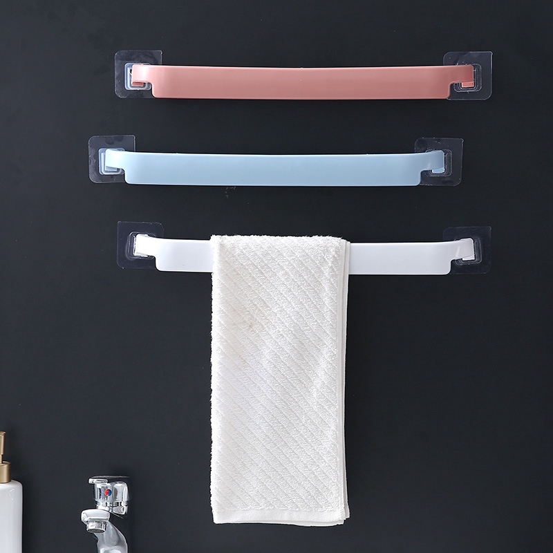  Rak  Handuk Model  Gantung Aneka  Warna Bahan PP untuk Toilet 