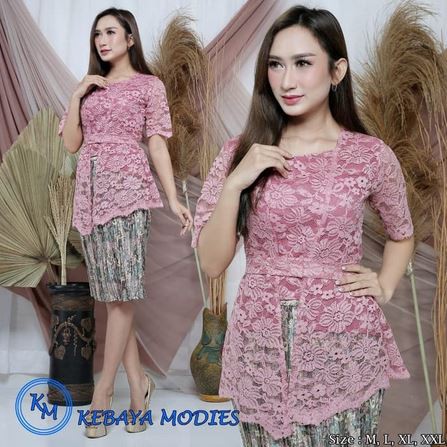 Set Kebaya Brukat Trendly