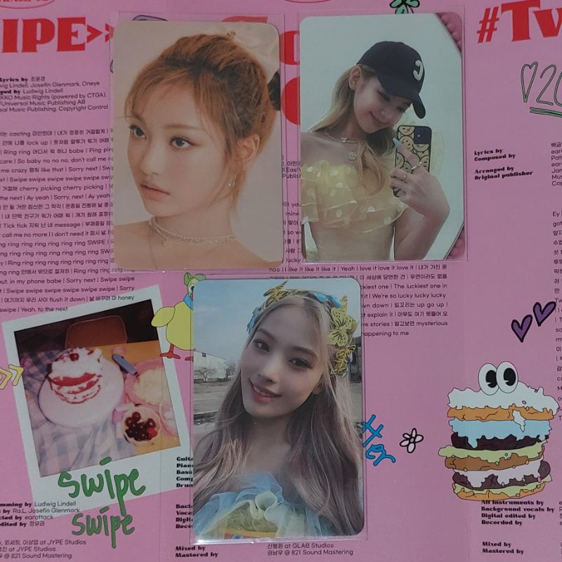 photocard pc album jinni nmixx nabi butterfly ningning aespa bene sg22 season greeting 2022 lia itzy