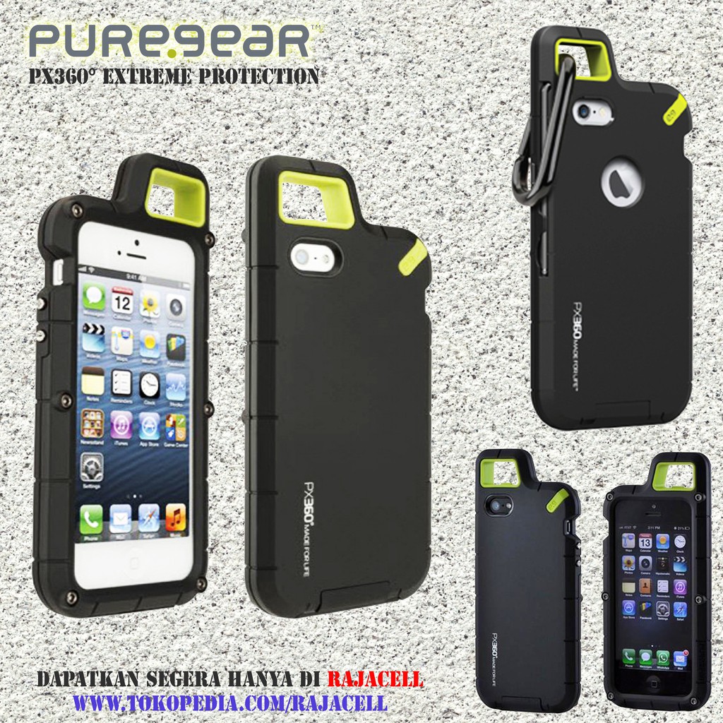 PROMO IPHONE 4 4G 4S PUREGEAR PX360 EXTREME CASE COVER BUMPER PURE GEAR