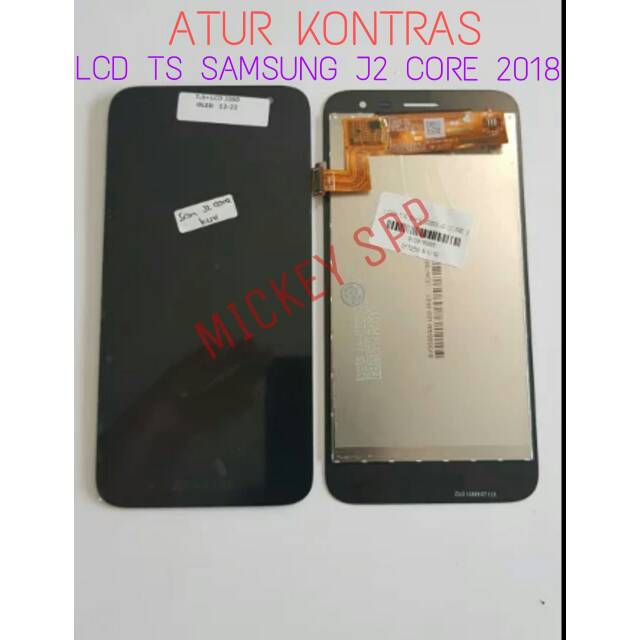 LCD TOUCHSCREEN SAMSUNG J2 CORE J260 KONTRAS ORIGINAL