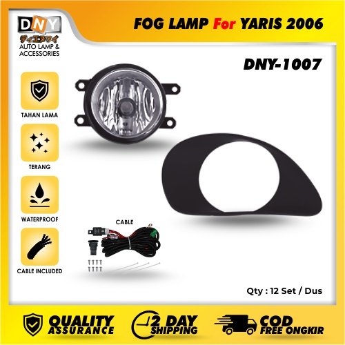 Fog Lamp DNY For Yaris Complete